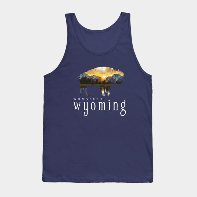 Wonderful Wyoming - Yellowstone Tank Top by wearwyoming